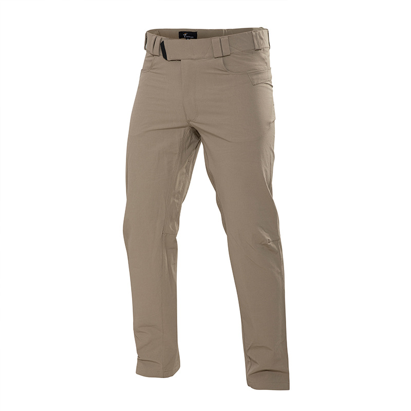 Trendy Men's Straight-Leg Casual Pants Spring Tactical Dress Pants