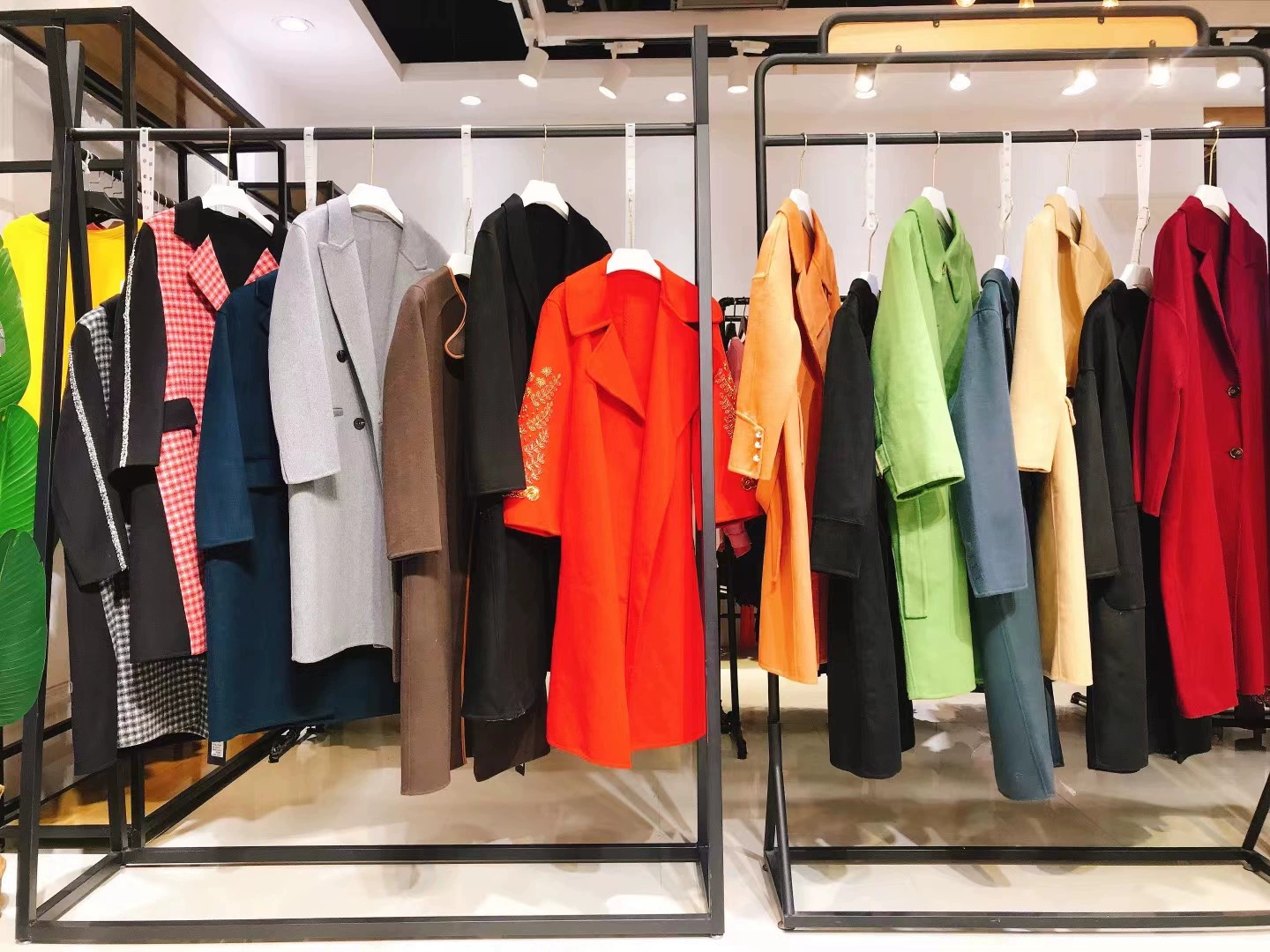 Двустороннее кашемировое пальто DiKOU 2022 зимой высокого класса овечья шерсть женская куртка средней и длинной одежды в прямом эфире