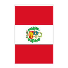 14*21cm秘魯串旗 方形球迷旗幟 20*28cm弔旗滌綸拉旗廠家批發