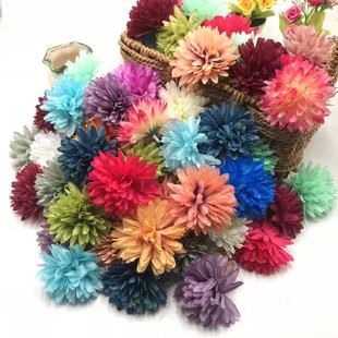Factory direct simulation 7cm Melasagna flower silk flower handmade wreath headdress material hat clothing accessories