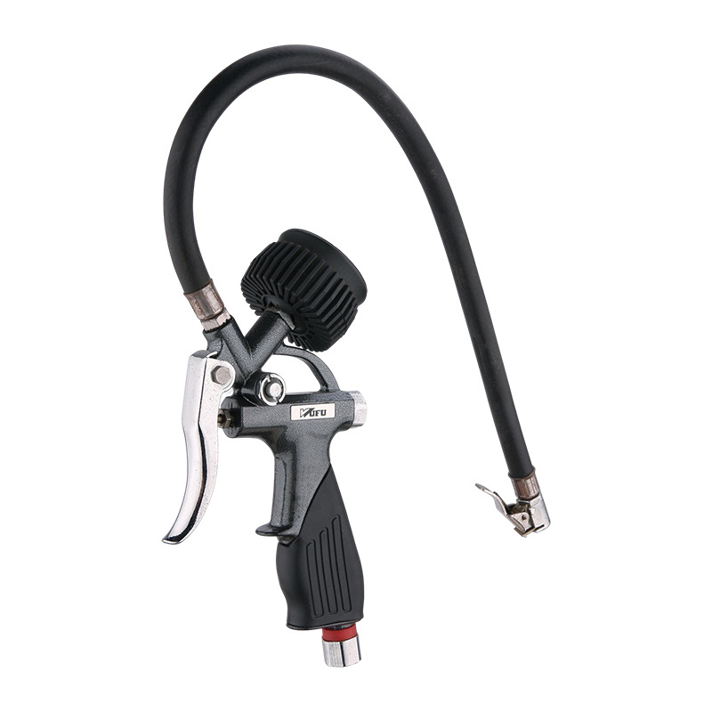 Pistola de presión de neumáticos personalizada manifiesta digital de neumáticos manómetro de neumáticos inflado herramienta de inflado para detectar manómetro de neumáticos manómetro