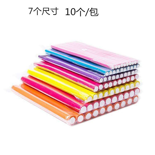 Foreign trade supply sponge curling iron perm and dye hair styling tool sponge bar does not hurt hot perm cold perm curling iron