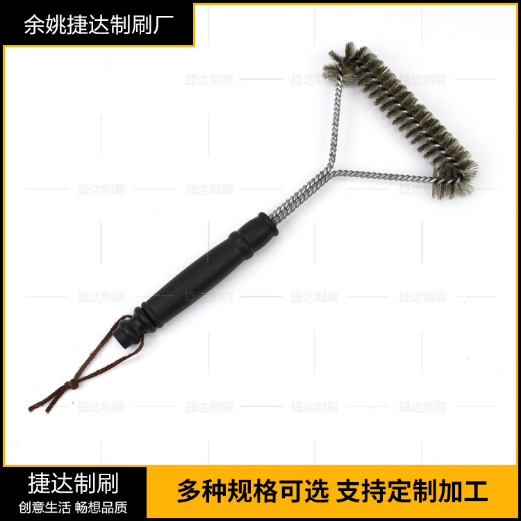 Manufacturers supply barbecue brush metal brush outdoor multi-function brush large sales welcome to call