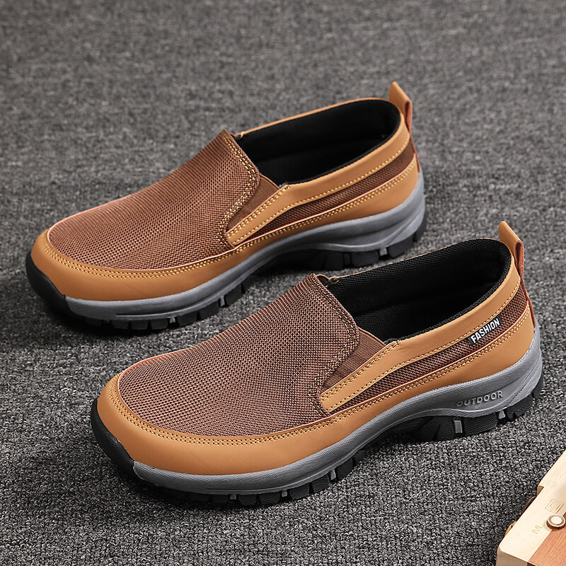2024 nuevos zapatos de primavera y verano para hombres zapatos deportivos casuales para hombres de mediana edad zapatos de caminar