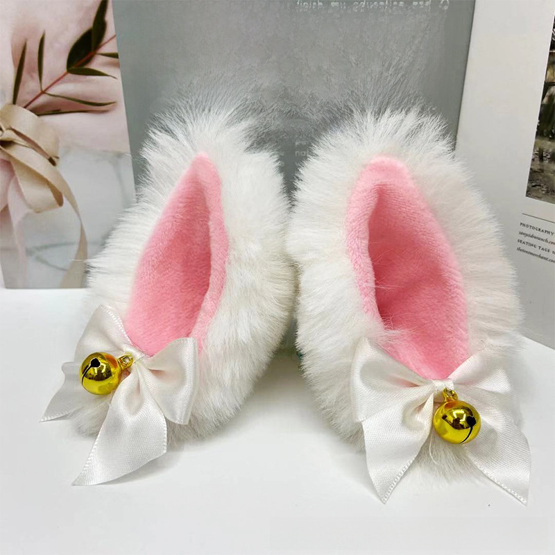 Anime Plüsch Katze Ohr Haarnadel Katze Mädchen Lori COSPLAY handgemachte Plüsch Tier Ohr Ball Katze Ohr Haarnadel Haar_voghion.com