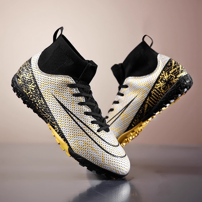 Cross-Border Best-Selling Model: Youth Training Soccer Shoes with Turf Studs for Grass, Suitable for Teenagers and Adults, Men and Women, for Competition Use