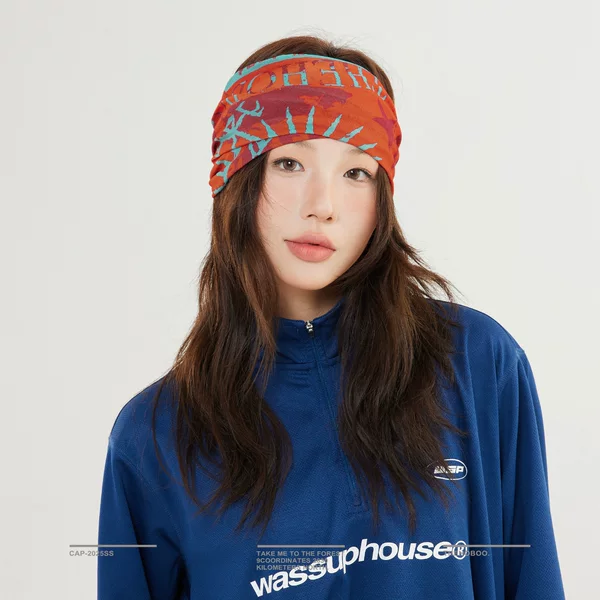 Outdoor Sports Cycling Sun Protection Mask Quick-Drying Versatile Magic Headscarf Women's Dustproof and Windproof Scarf Headband Neck Cover