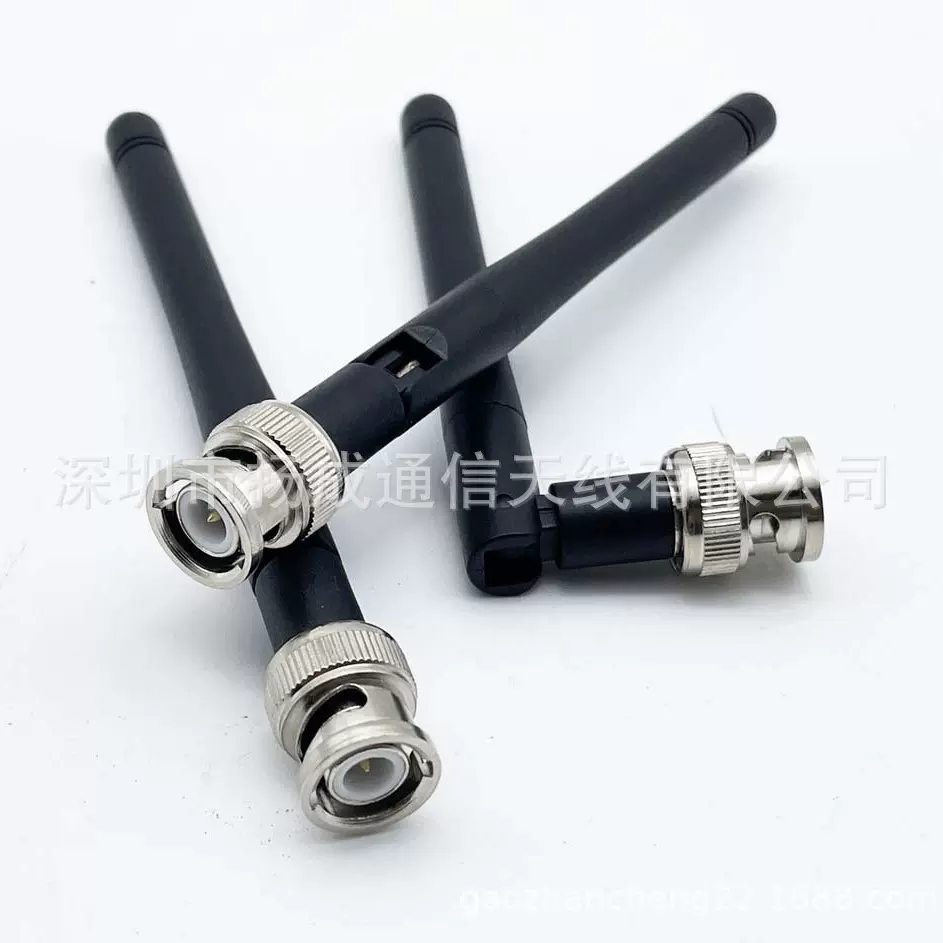 BNC(Q9)U段无线话筒天线780-830MHz高品质模块主机小折叠胶
