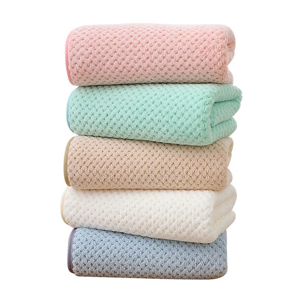 quick dry coral bath towel for gym