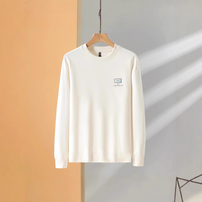 2025 New Autumn and Winter Printed Round Neck Sweatshirt Long-Sleeved Casual Versatile Letters