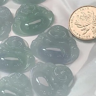 Manufacturer Wholesale Natural A-Grade Jade Fortune Buddha Jade Pendant Jade Pendant Wholesale