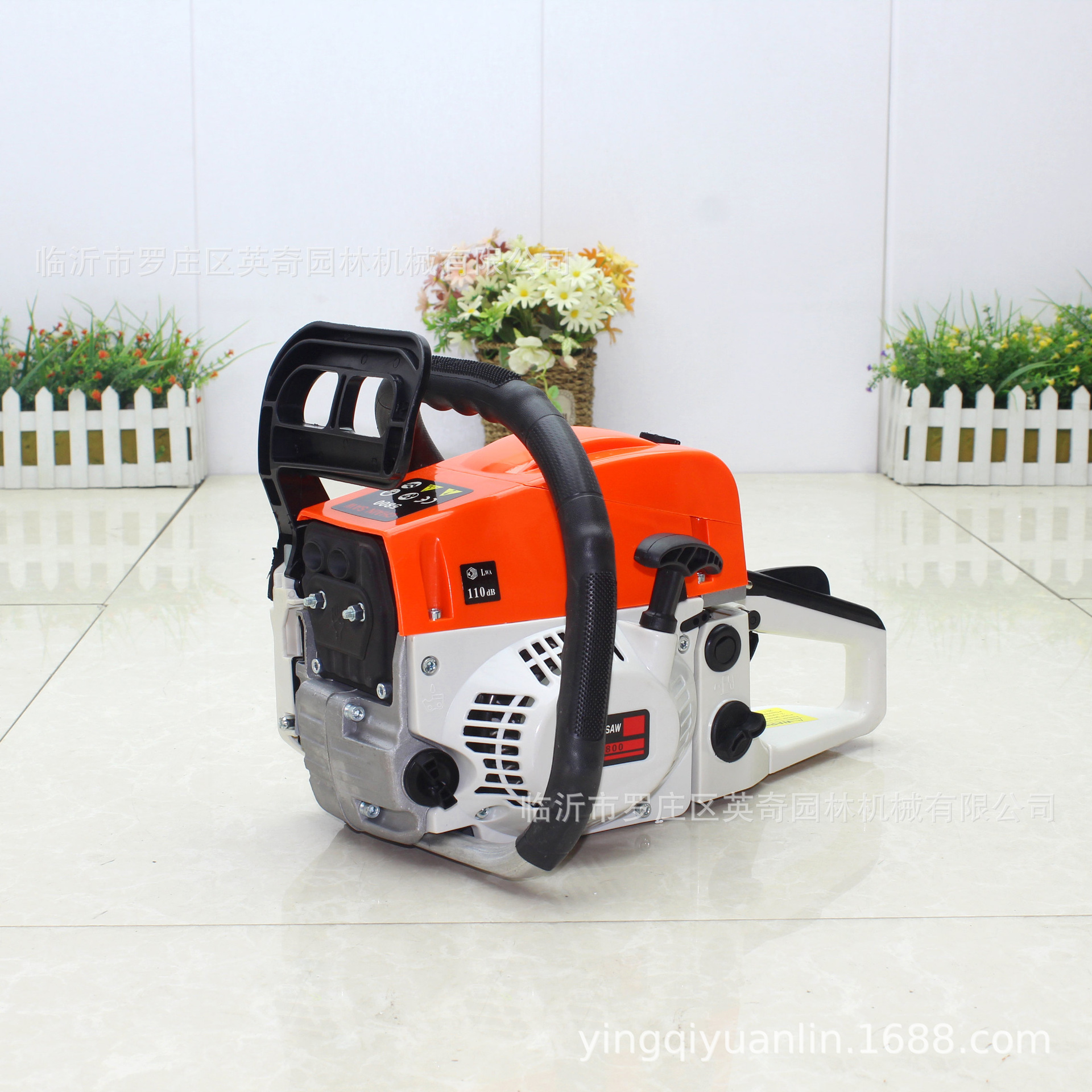 Sierra de cadena de gasolina 5800 Sierra de madera de alta potencia Sierra doméstica Sierra de jardín pequeña Sierra de cadena industrial y accesorios