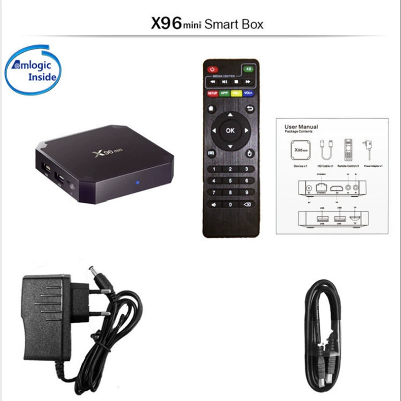 X96mini ТВ-приставка S905W2 1ГБ/8ГБ Android 11 HD смарт-сетевой плеер