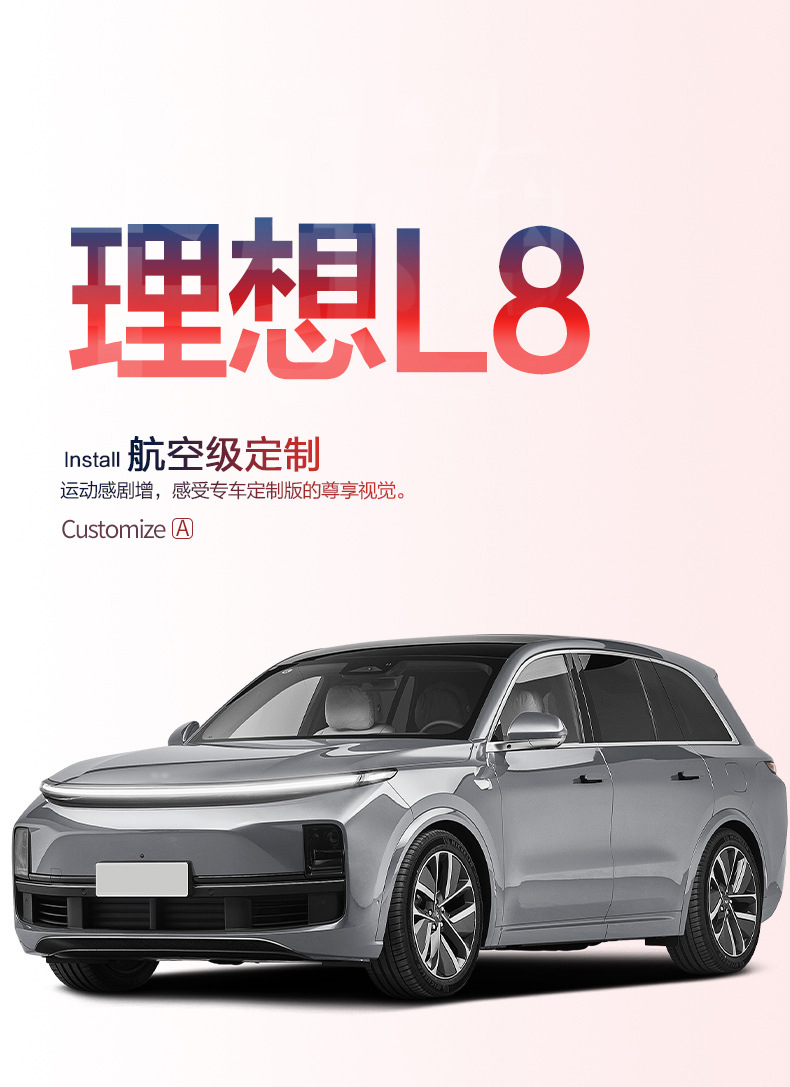 Suitable for Ideal L8 Trunk Mat Modification Accessories, In-Car Supplies, 26 Types of Car Decoration Special Tpe Trunk Mats
