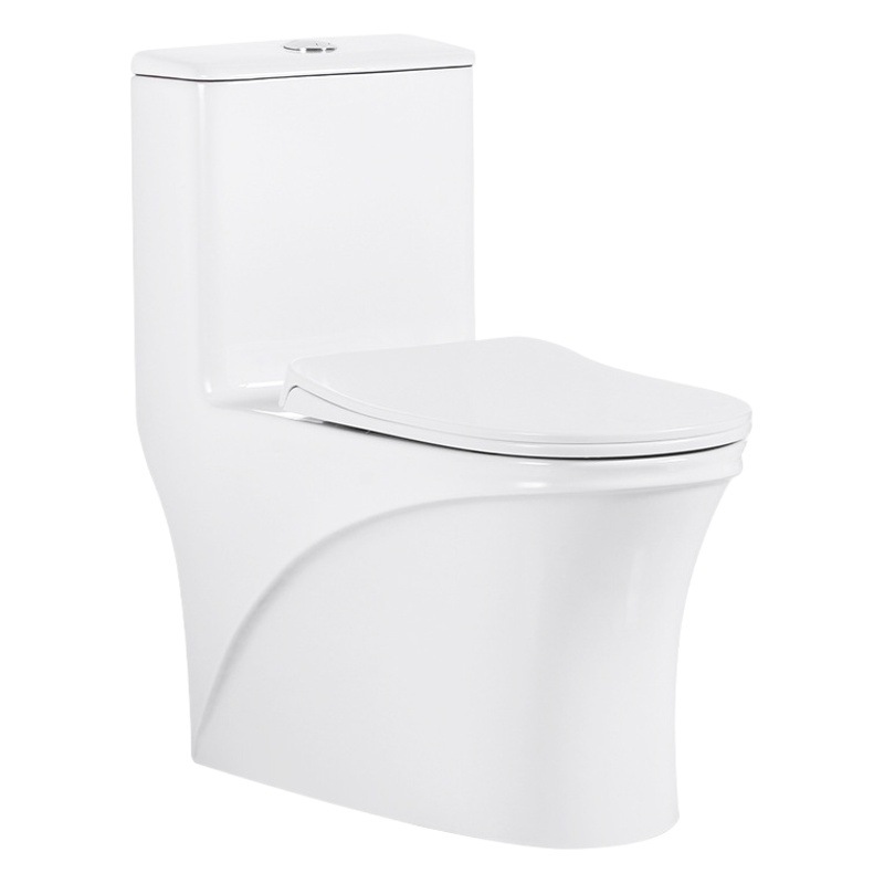Inodoro inodoro sifón doméstico ordinario Hotel ingeniería decoración nueva fábrica al por mayor ahorro de agua fila trasera