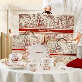 碗碟盘套装;碗;陶瓷餐具套装