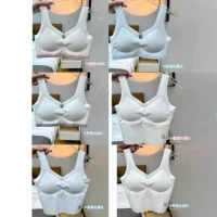bh5647 Xiaofeng, нижнее белье для девочек-подростков, бесшовный жилет с широкими бретелями, легкий и тонкий спортивный бюстгальтер без косточек