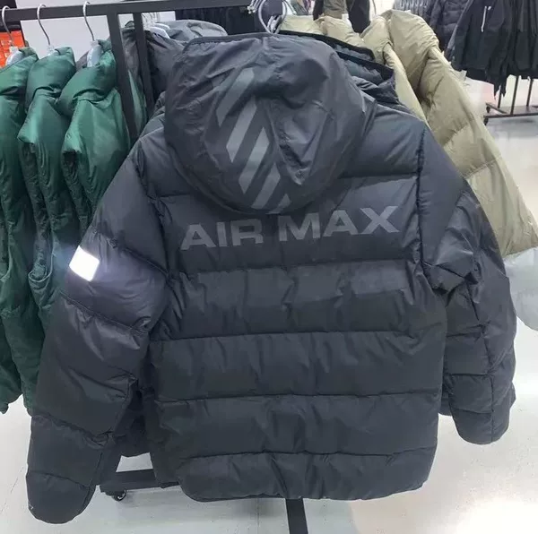 Cross-border Amazon best-selling men's winter cotton jacket, trendy printed autumn and winter hooded coat, wholesale