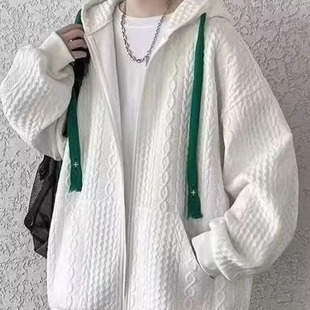 Zhongshan Cardigan Winter Sweatshirt Men's Trendy Brand Loose Large Size Top Season Thickened National Trend Hooded Jacket