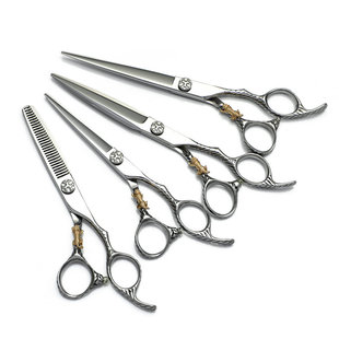 Hair salon hair stylist hair scissors flat scissors thin bangs hair Sharp smooth household scissors