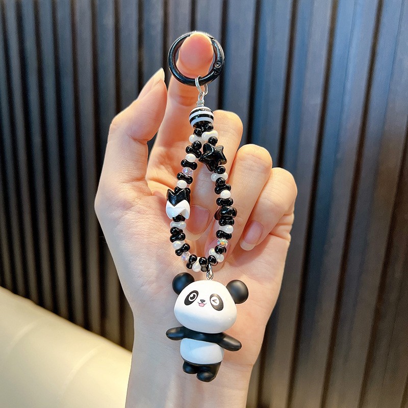 국보 판다 키링 - 블랙