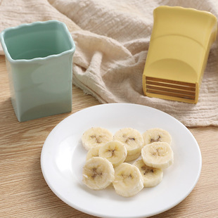 Cross-Border Hot-Selling Berry Cut Fruit Platter Berry Banana Press Stainless Steel Fruit Cutter Creative Kitchen Gadgets