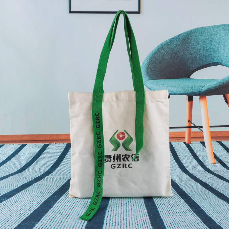 厂家批发可爱卡通大容量棉布袋 节日喜庆礼品包装袋 多色广告袋