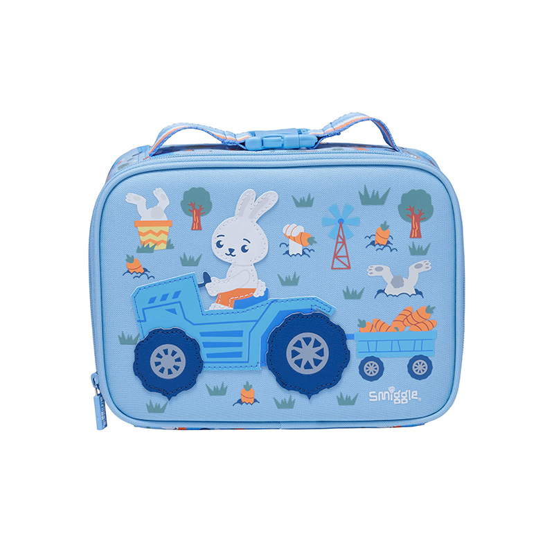 Australia smiggle doble capa Bento bolso caja de almuerzo niños de la escuela primaria BOLSA DE AISLAMIENTO impermeable bolsa de almuerzo grande