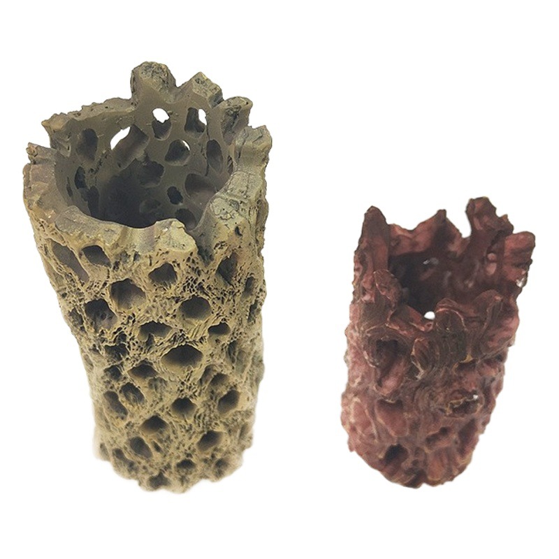 El comerciante empuja fuertemente la pecera de resina para el paisaje, el micropaisaje, el camarón Pipi, el camarón reptil, el pequeño camarón para evitar la casa, el punto es recto