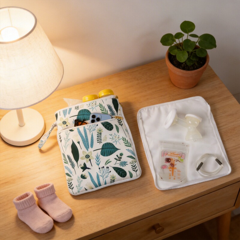 V-Coool Large-Capacity Dust-Proof Storage Bag, Breast Pump Cleaning and Drying Bag, Dry and Wet Separation Bag, Partitioned Storage Bag V-Coool Large-Capacity Dust-Proof Storage Bag, Breast Pump Cleaning and Drying Bag, Dry and Wet Separation Bag, Partitioned Storage Bag