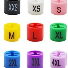 批发亚马逊Ebay电商平台圆形塑料衣架尺码圈尺码扣环形跨境热销