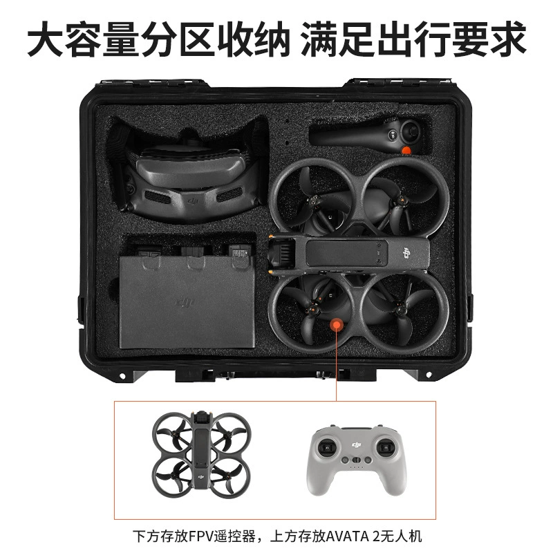 DJI, совместимая дорожная сумка-органайзер, взрывобезопасная сумка, защитная сумка с аксессуарами