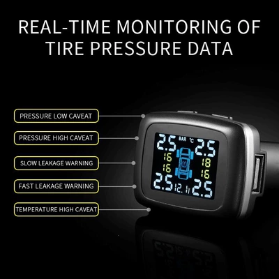 Tpms Car Temperature and Voltage – Tire pressure monitoring system