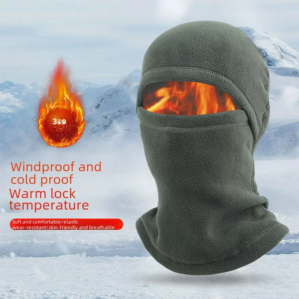 Ruidong Autumn and Winter Cycling Warm Mask Multi-Functional Neck Cover Windproof Ski Hat Polar Fleece Sports Warm Headgear