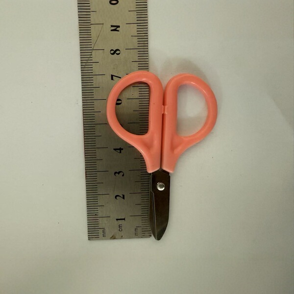 Children's small safe scissors stainless steel