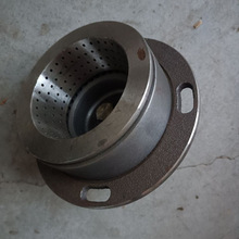 饭店大排档炉盆食堂商用炉膛厨房静音鼓风炉炉头头炉铸铁配件