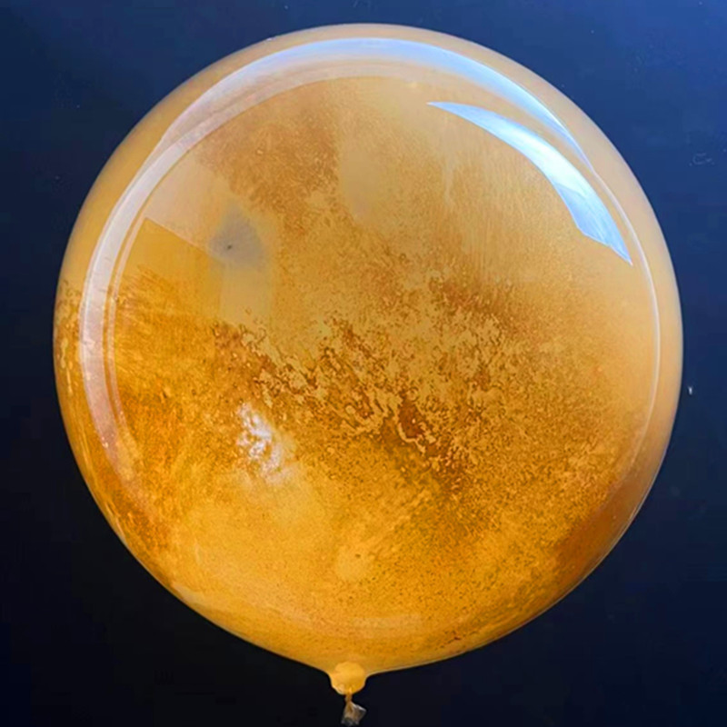 Globo de Arena Líquida de Alta Transparencia, Famoso en Internet, de 18 Pulgadas, Elástico, Redondo, Ecológico, para Decoración de Bodas, Festivales y Fiestas