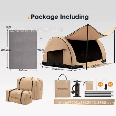 Tunnel Tent for 3-5 People, Avtomobil dam çadırları