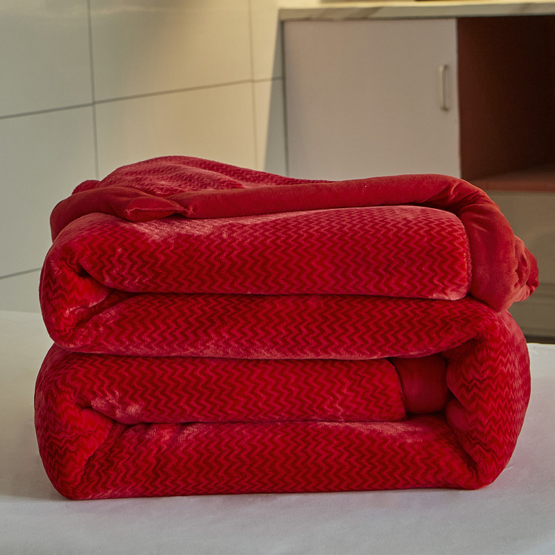 빨간 담요 이불 겨울 두꺼운 침대 만들기 겨울 슈퍼 두꺼운 웨딩 웨딩 선물