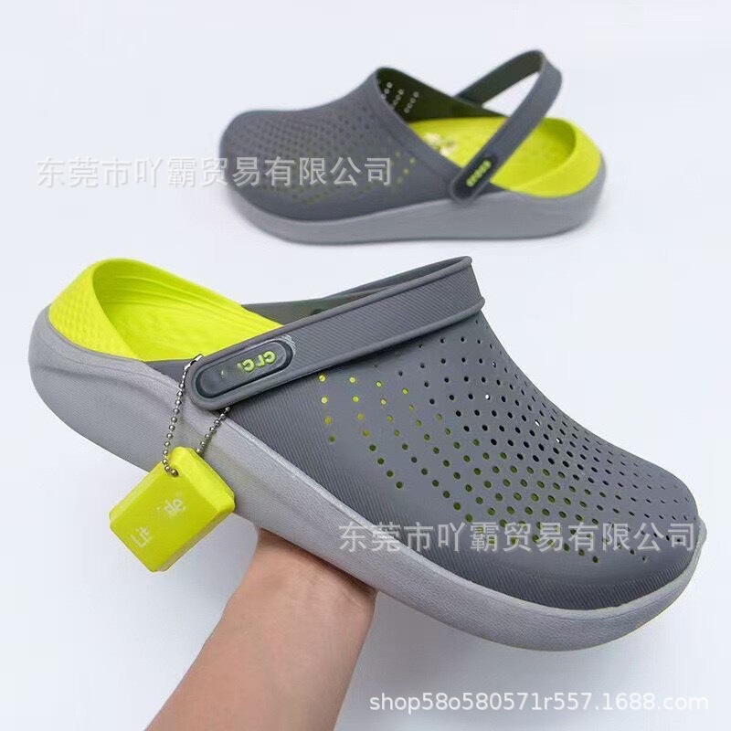 New Style Crocs-Style Shoes, First-Generation Krog Anti-Slip Soft-Soled Quick-Drying Breathable Beach Slippers for Men and Women, Durable and Fashionable