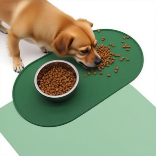 Silicone Pet Mat, Dog Placemat, Cat Eating Mat, Non-Slip, Anti-Spill Feeding Mat, Pet Feeding Mat Supplies