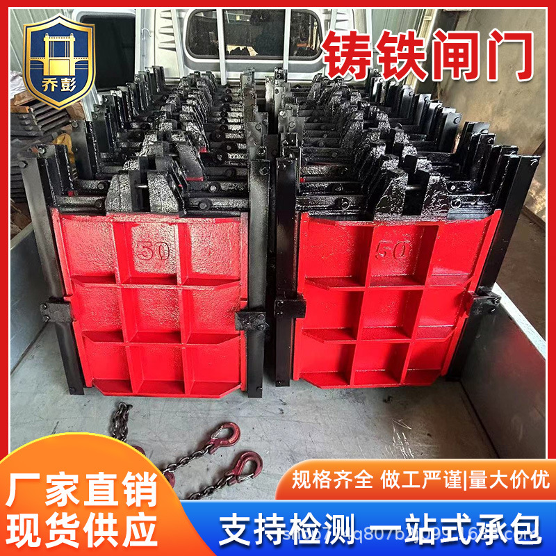 镶铜铸铁闸门圆形附壁式河渠水库启闭机机闸手电一体式电动启闭机