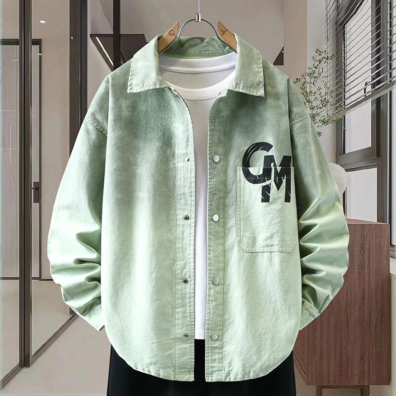 Cross-Border Six Millimeter 2025 Summer New Short-Sleeved Shirt Jacket Men's Trendy Shirt Drop Shipping