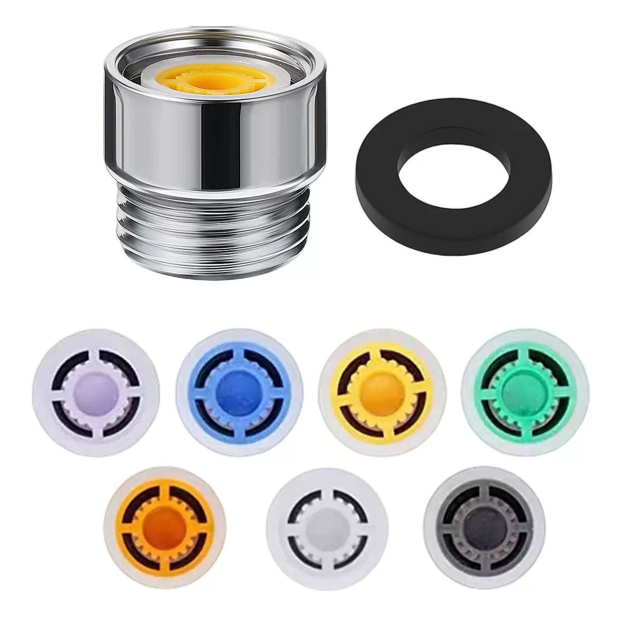 卫浴顶喷手持花洒龙头流量控制节水片 花洒恒流省水节水阀节流片