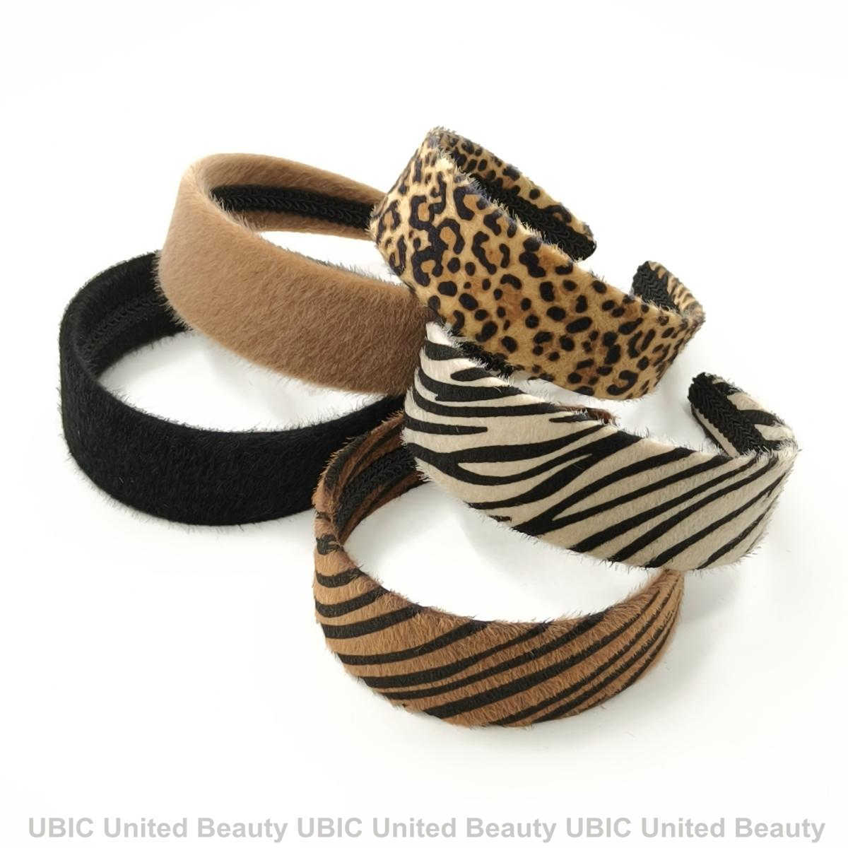 HB251101-37.5x4虎纹斑马纹仿马毛发箍-IMG2