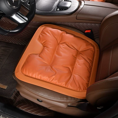 suit car supplies, Seat cushion, seat cover - emma-orange-anti-fouling-leathersingle-cushion-soft-and-comfortable