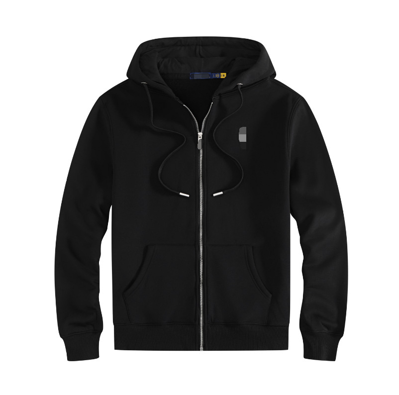 벨벳 스웨트셔츠 검정색과 흰색 말