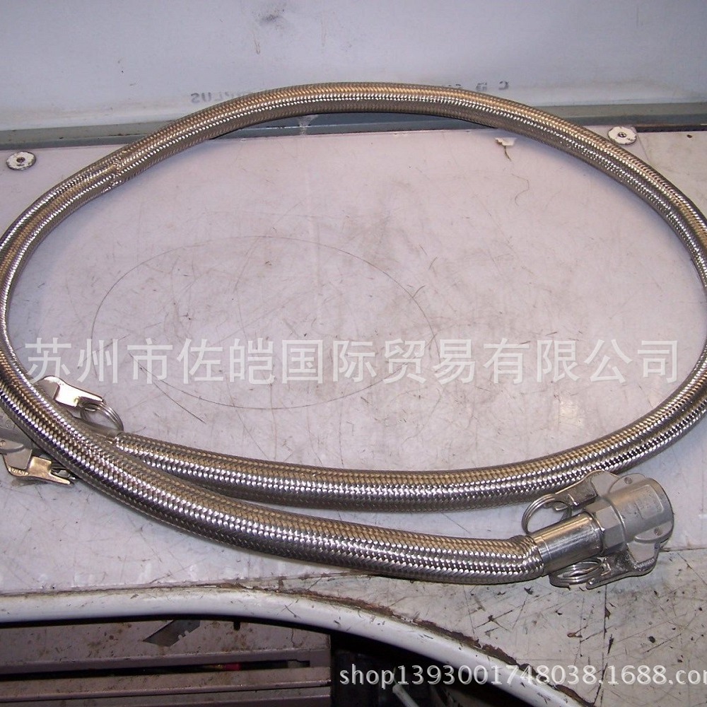 供应原装进口Pureflex品牌金属编织软管 通过ABS认证管 精口
