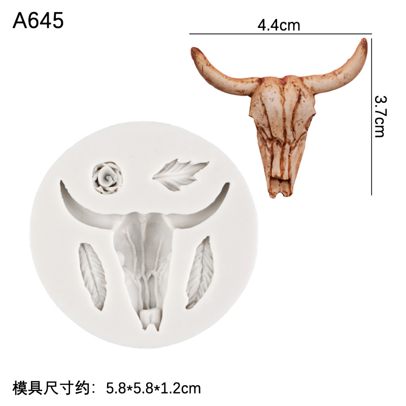 Herramientas de caza serie de silicona molde decoración de la torta de chocolate fondant molde DIY epoxi herramientas hechas a mano