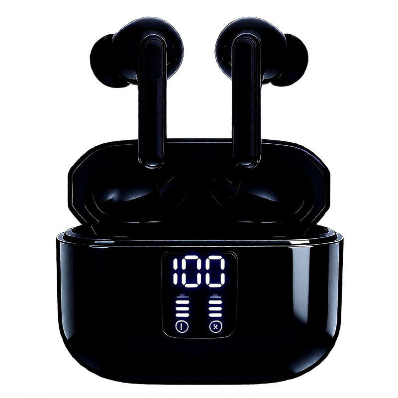 Wireless Earphones, Wireless Earphones with 10mm Speakers, Long Playback Time, Type-C Charging Case Wireless Earphones, Wireless Earphones with 10mm Speakers, Long Playback Time, Type-C Charging Case